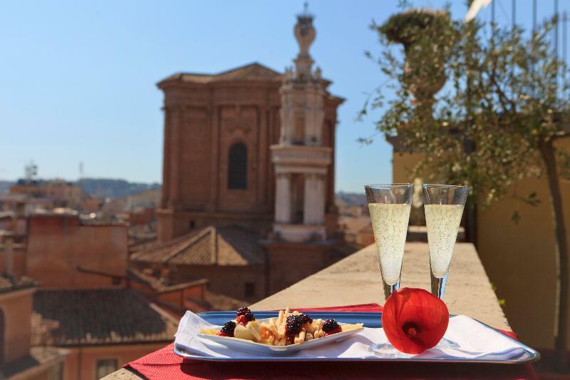 Smart Hotel Pincio Roma Restaurant bilde